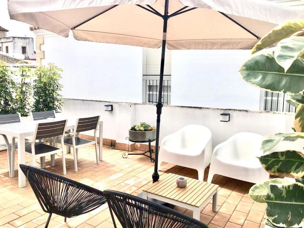 Semiloft Romantico Catedral Con Soleada Azotea Comunitaria Jerez de la Frontera Exterior photo